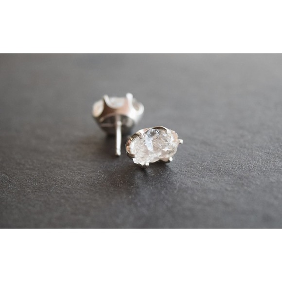 Bridal Studs, Mothers Day Earrings, Hippy Boho Studs - Picture 4 of 5